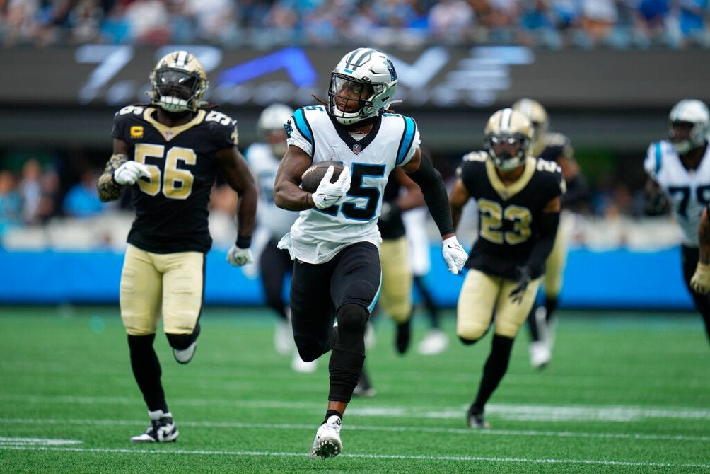 Panthers venció a Saints