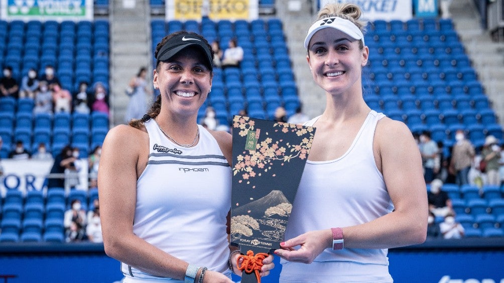 Giuliana Olmos: Mexicana se coronó en dobles durante el Abierto Pan Pacífico