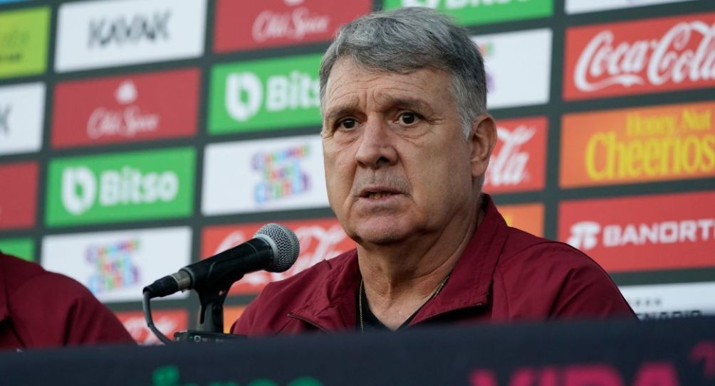 Gerardo Martino en conferencia de prensa