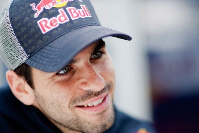 Jaime Alguersuari en su etapa con Red Bull