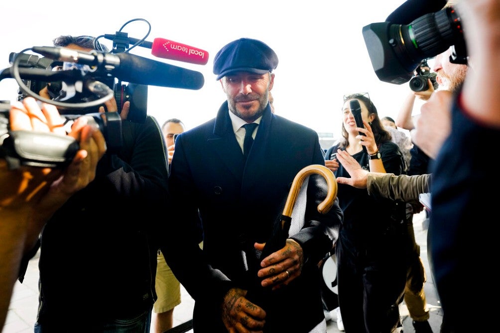 David Beckham fue criticado por su campaña a Qatar 2022