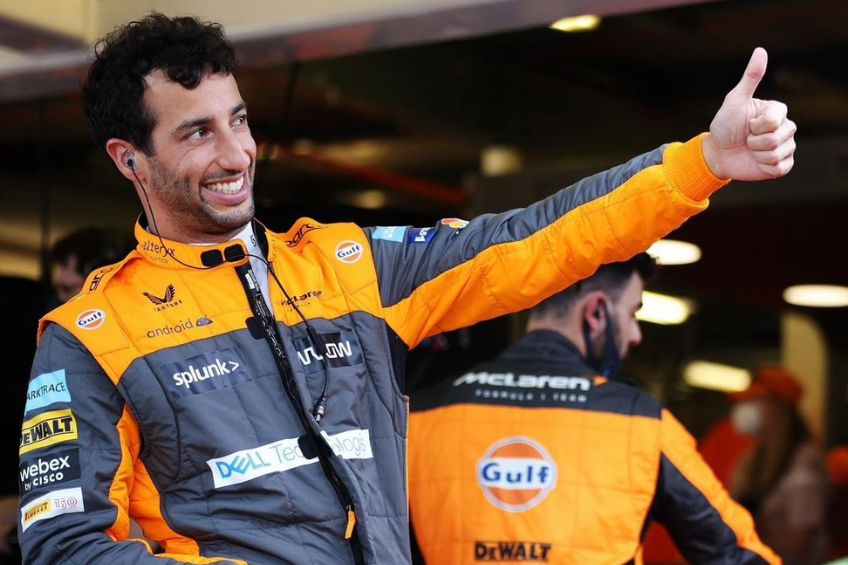 Daniel Ricciardo tras un Gran Premio