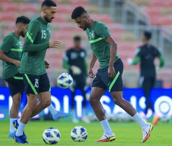 Arabia Saudita durante entrenamiento