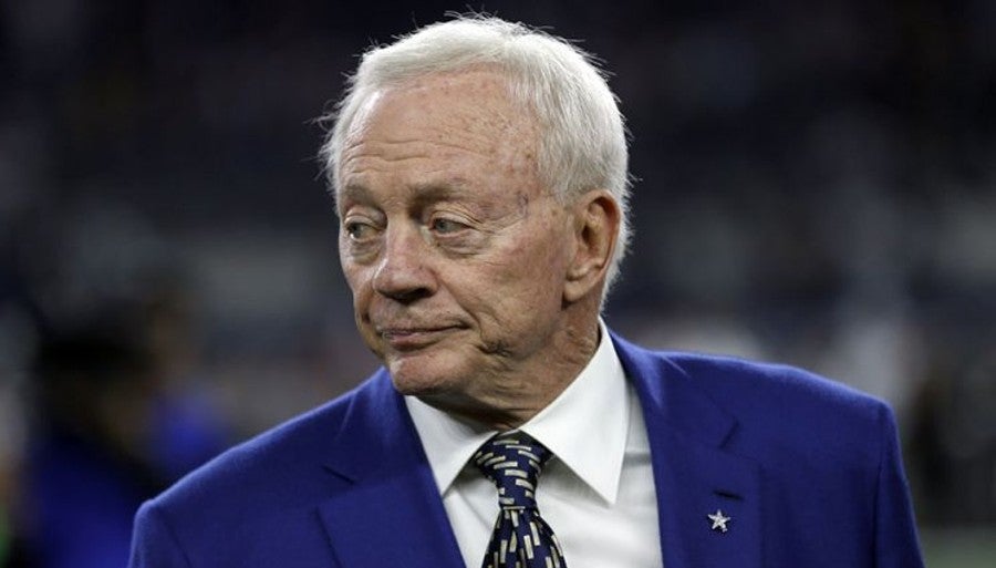 Jerry Jones en juego de Cowboys