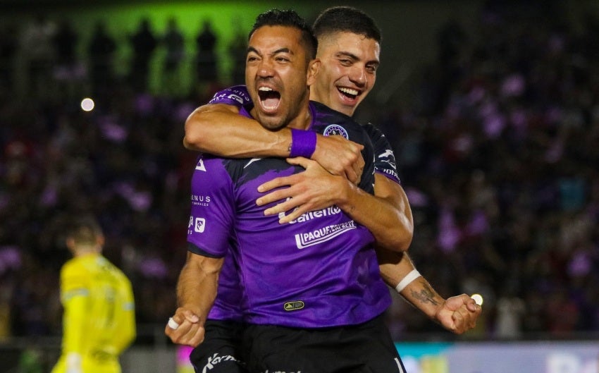 Fabián en un partido de Mazatlán