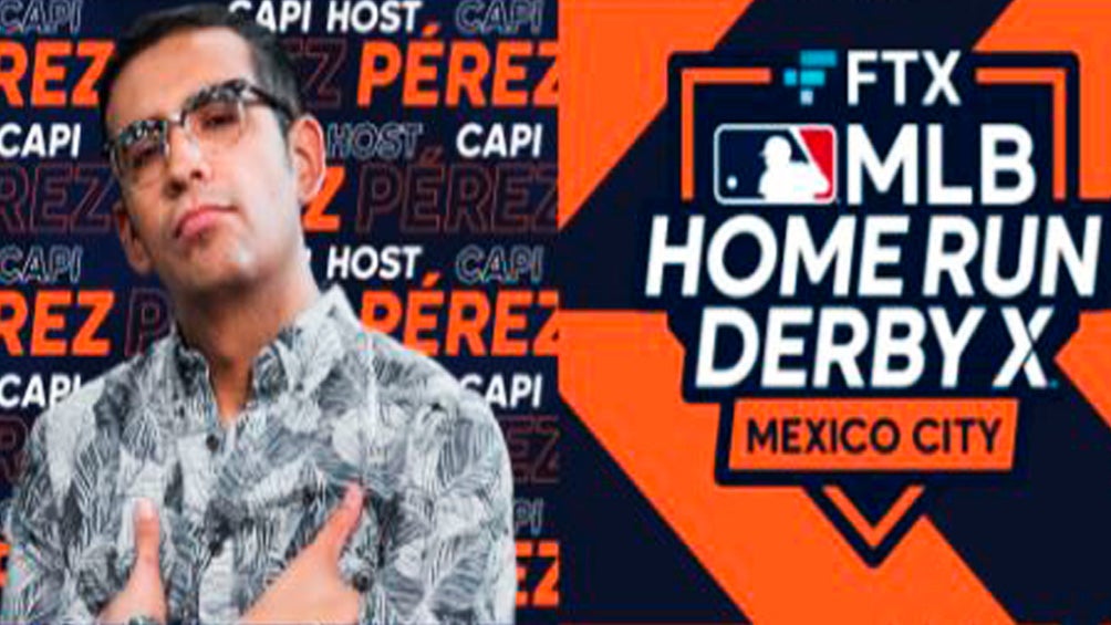 El 'Capi' Pérez será el encargado de conducir MLB Home Run Derby X