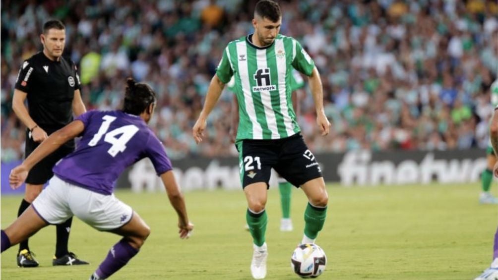 Guido con el Betis