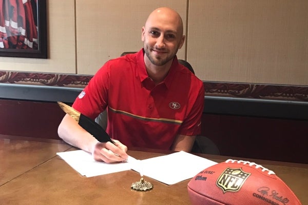 Hoyer fue de los 49ers en su momento 