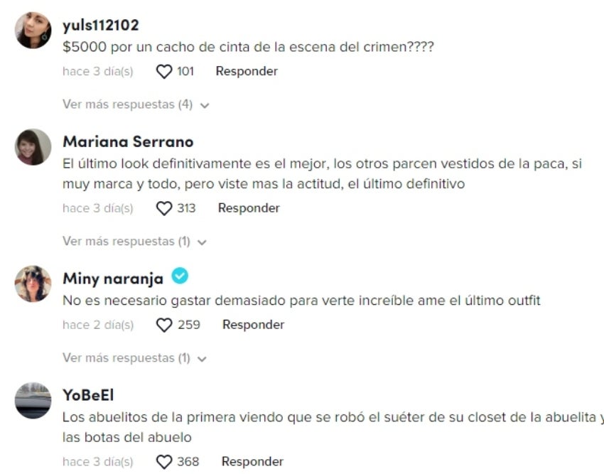 Comentarios del video