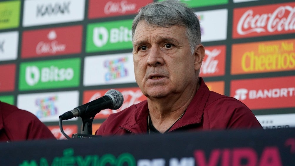 Gerardo Martino en conferencia de prensa