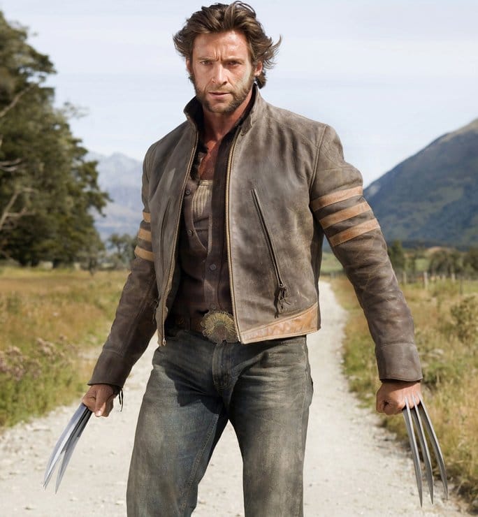 Hugh Jackman interpretando a Wolverine