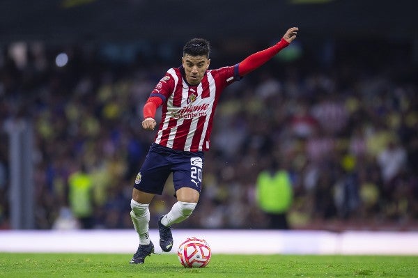 Fernando Beltrán en acción durante Clásico Nacional del AP22