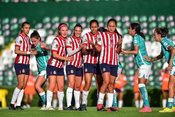 Chivas Femenil durante partido