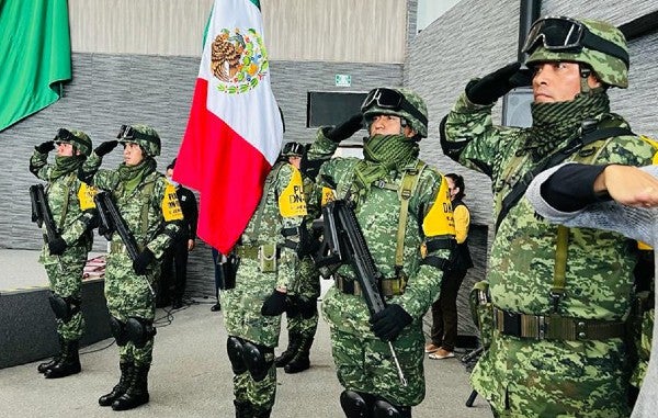 Militares del Ejército Mexicano