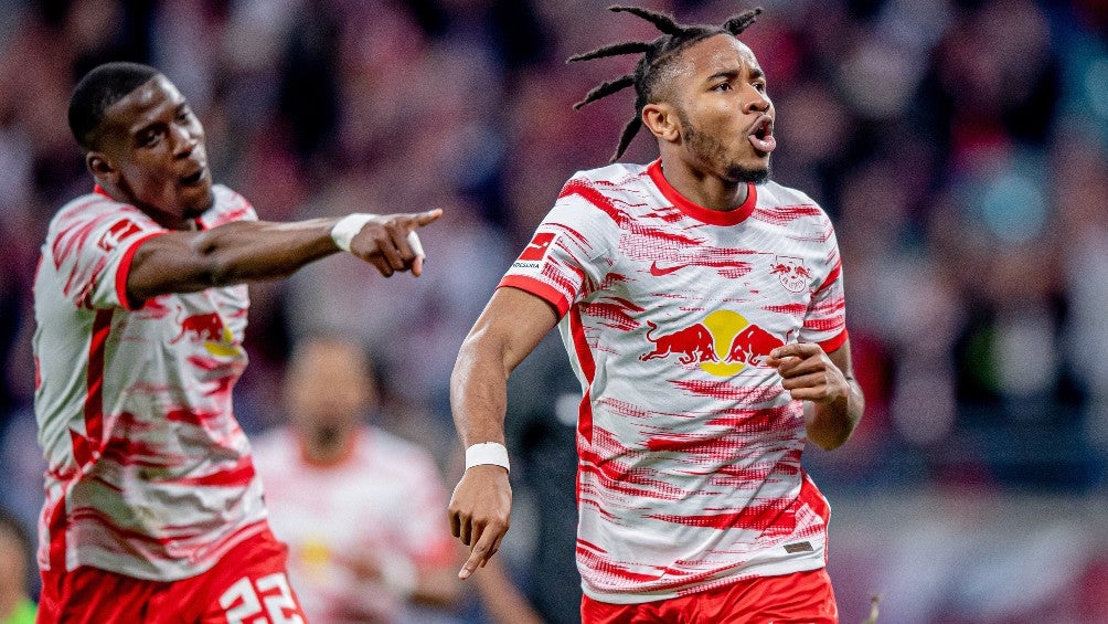 Christopher Nkunku, delantero del Leipzig