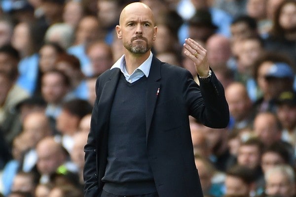 Erik Ten Hag, timonel del Manchester United