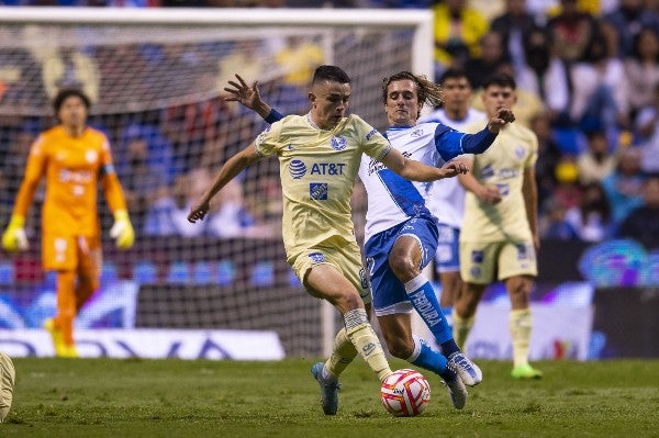 Álvaro Fidalgo, centrocampista del América