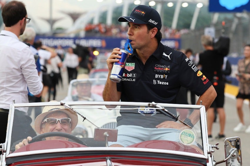 Checo Pérez en el GP de Singapur