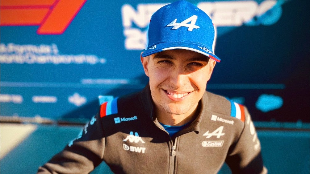 Esteban Ocon con Alpine