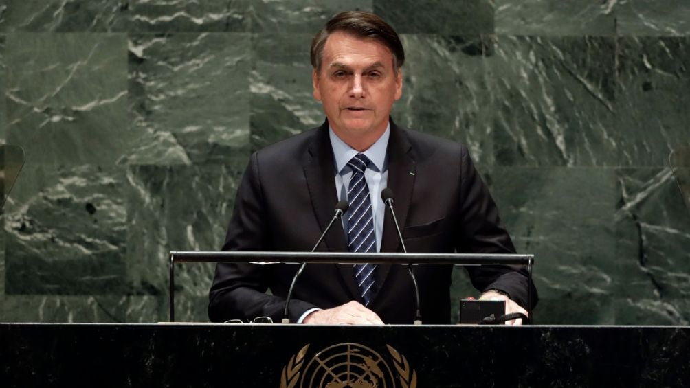 Bolsonaro en la ONU