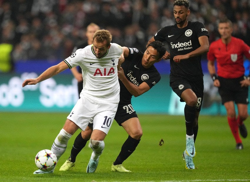 Frankfurt y Spurs empataron sin goles en Champions