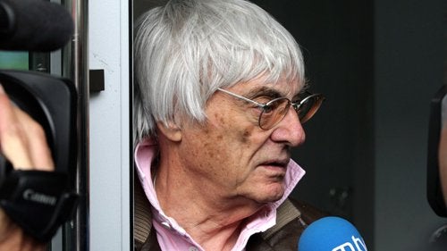 El exjefe de Fórmula Uno, Bernie Ecclestone