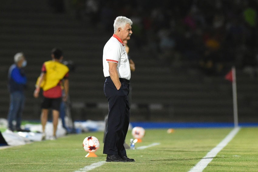 Tuca Ferretti cuando dirigía a Juárez