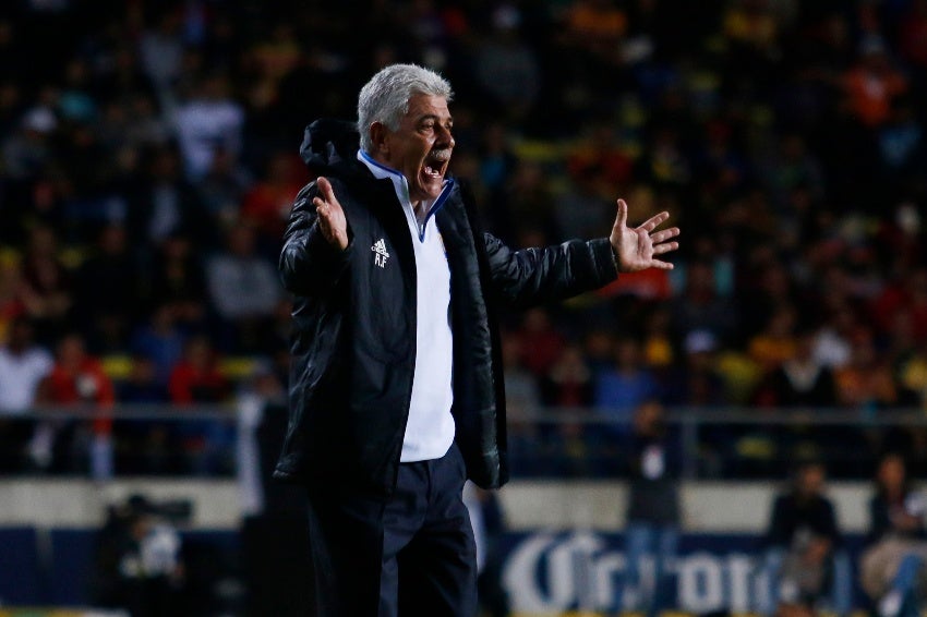 Tuca Ferretti cuando entrenaba a Tigres