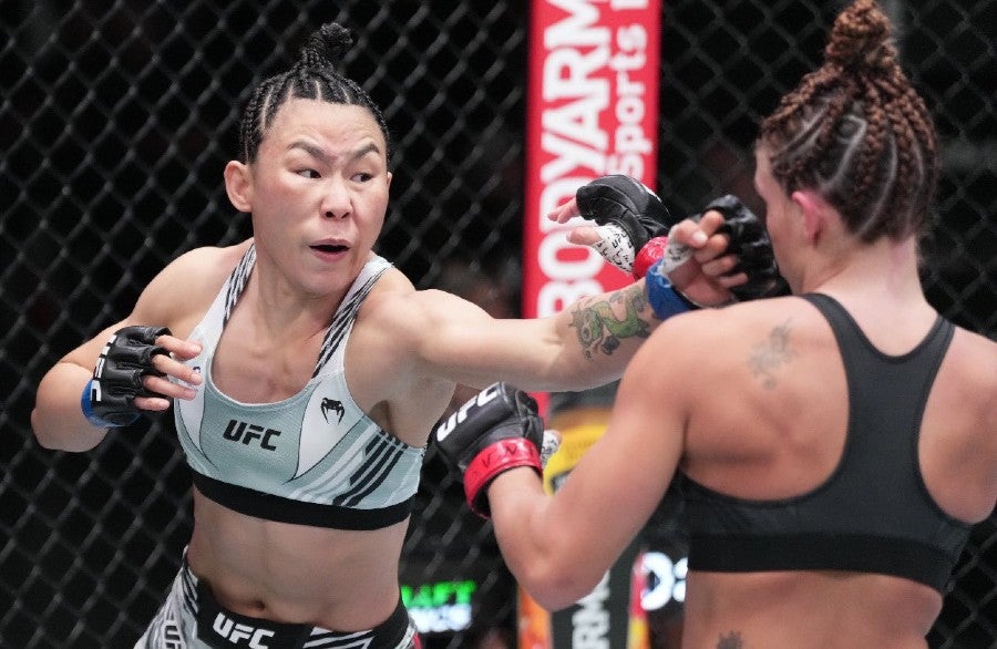 Yan Xiaonan ante Mackenzie Dern