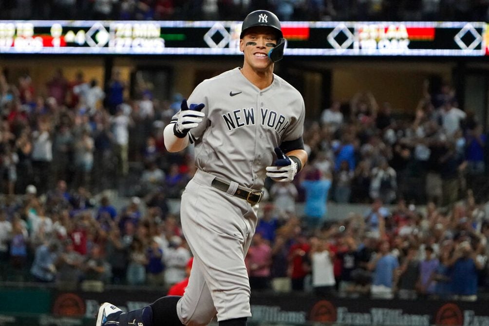 Aaron Judge conectó su cuadrangular 62 