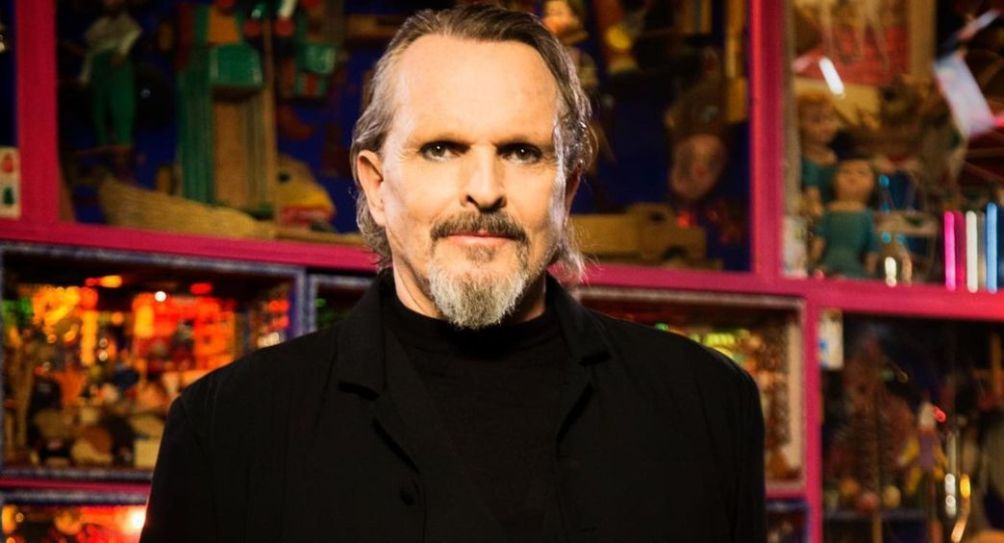 Miguel Bosé en sesión de fotos