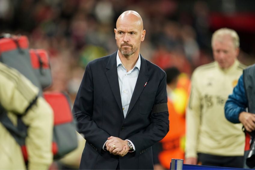 Erik ten Hag tras un partido del Manchester United