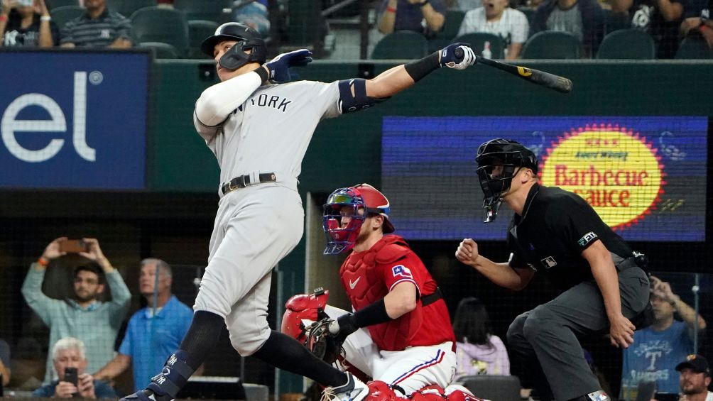 Momento del HR de Aarón Judge