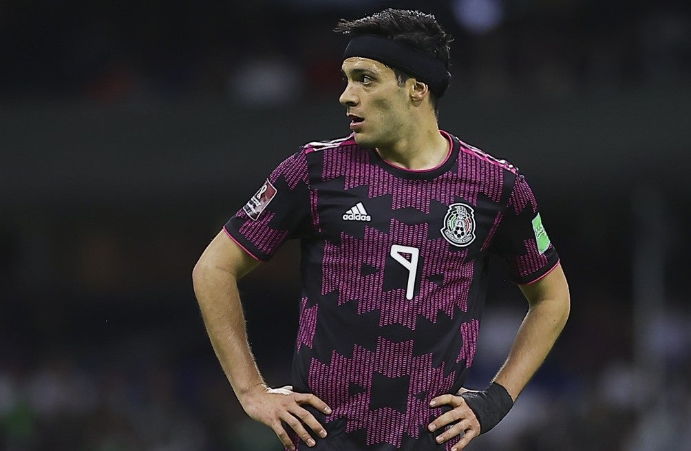 Raúl Jiménez con la Selección Mexicana