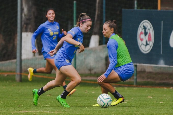 América previo al partido ante Chile