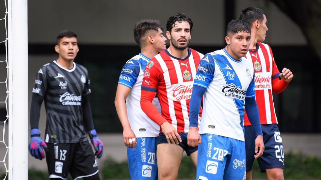 Briseño en la Sub20 ante Puebla