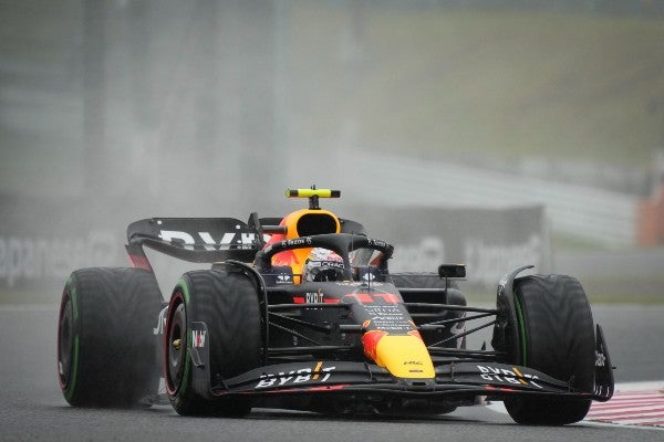 Sergio 'Checo' Pérez en el Circuito de Suzuka