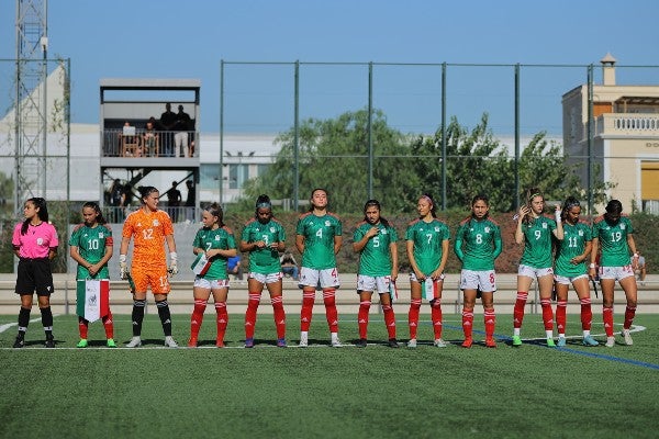 Tri Femenil Sub 17 previo a partido