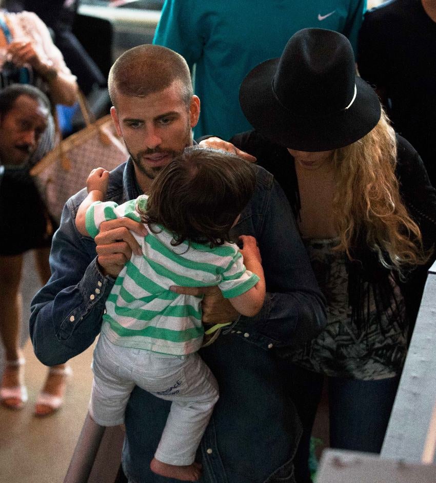 Piqué y Shakira se reencontraron 