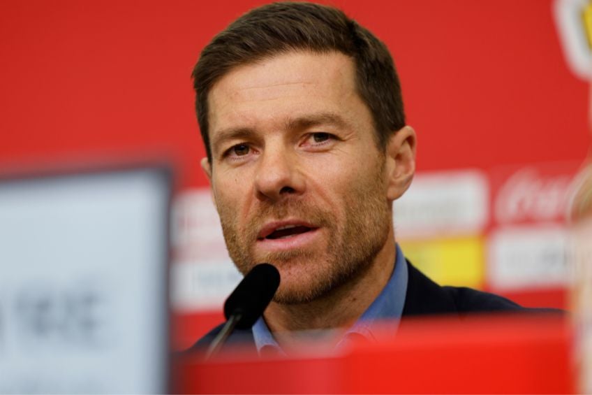 Xabi Alonso en conferencia de prensa