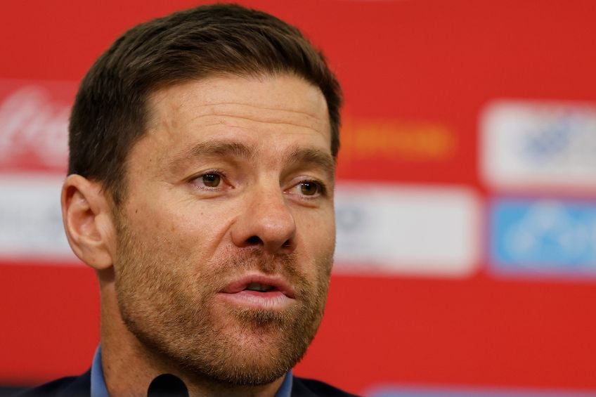 Xabi Alonso en conferencia de prensa