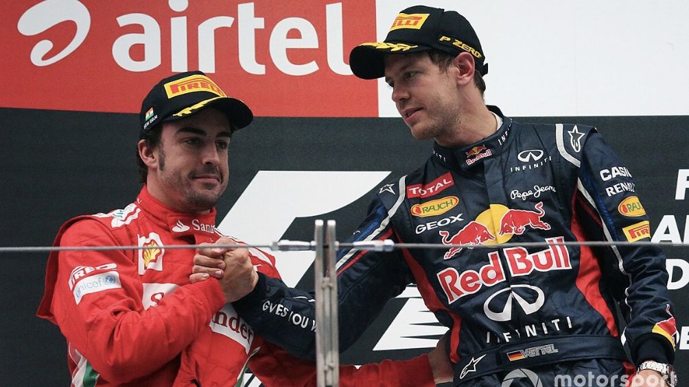 Alonso y Vettel