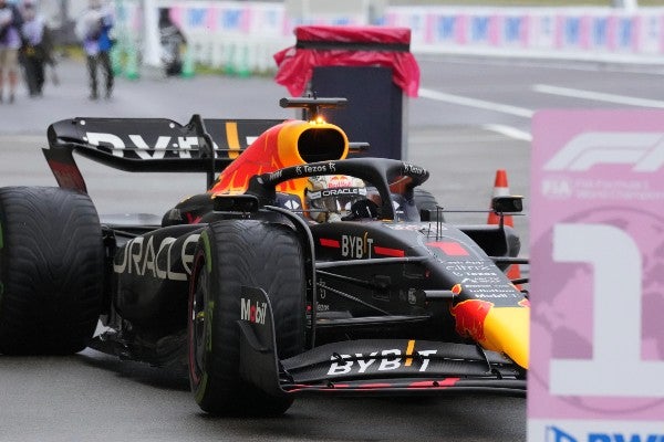 Max Verstappen en el GP de Japón