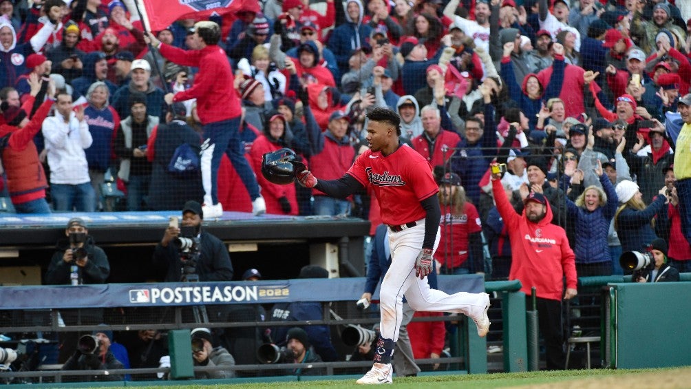 MLB Playoffs: Guardians barrieron a Rays con jonrón en extrainnings