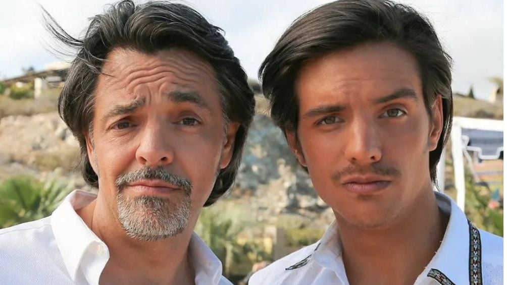 Eugenio Derbez con Vadhir