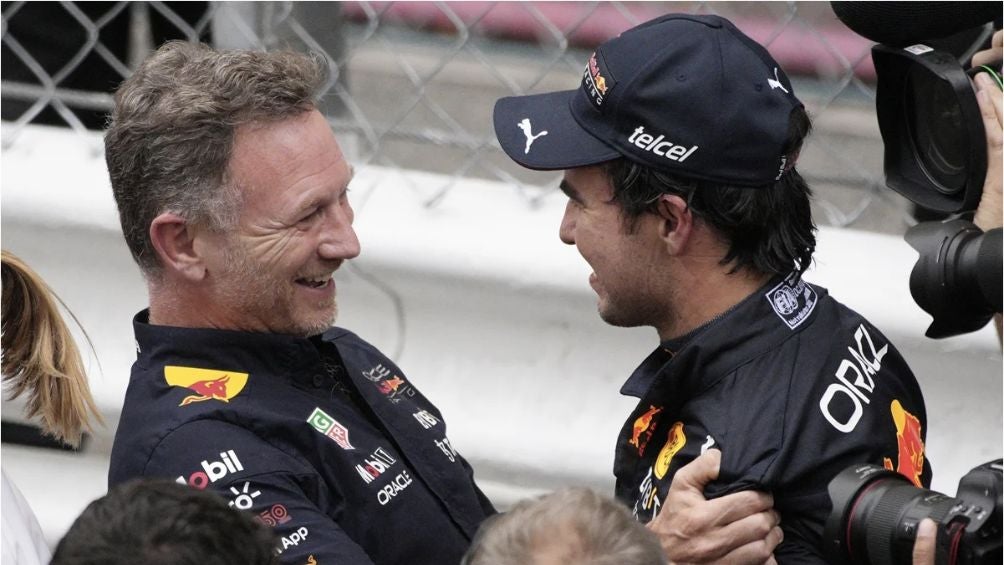 Horner felicitó a Checo por su gran temporada