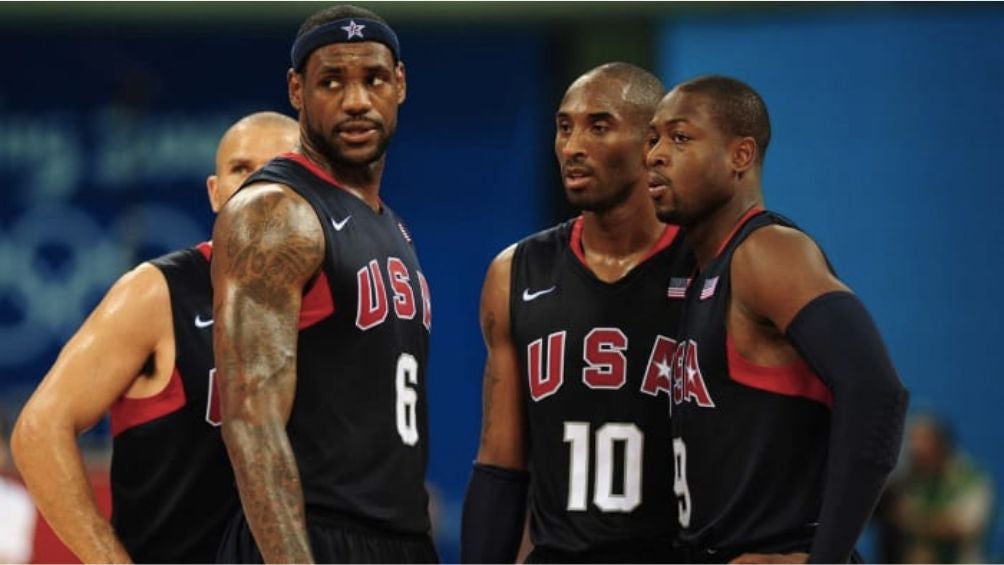 LeBron, Kobe y Wade