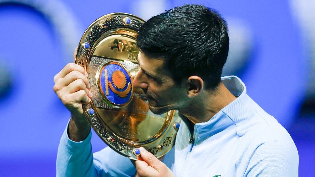 Novak Djokovic se coronó en Astaná