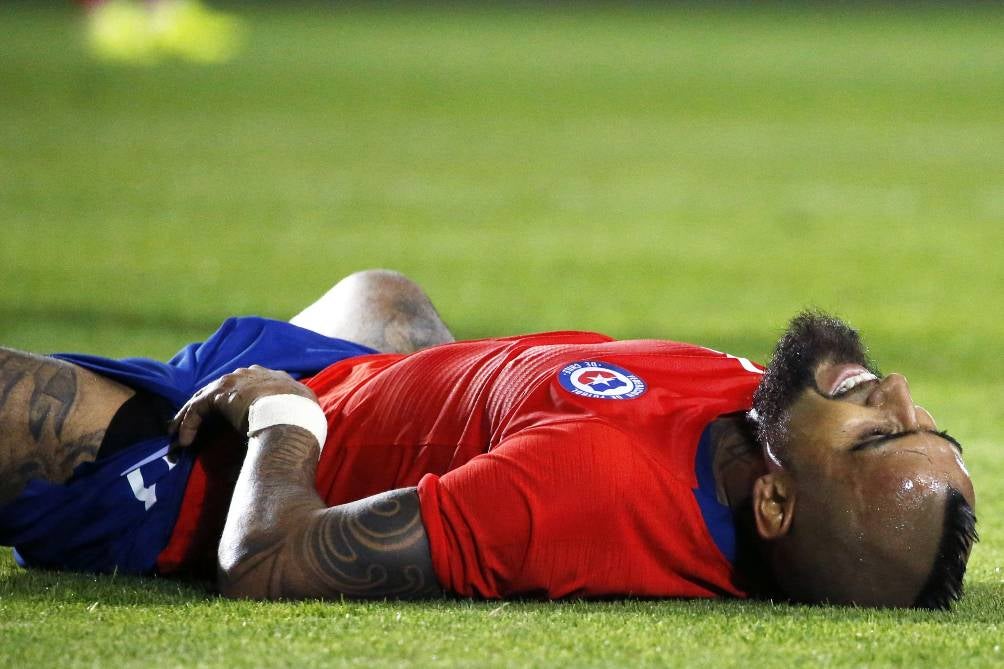 Arturo Vidal se enteró de la muerte de su padre