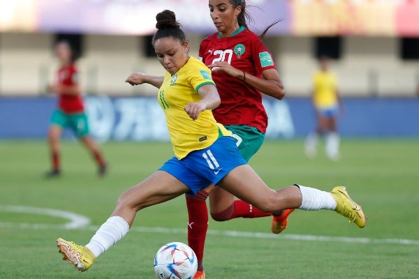 Las futbolistas latinas tuvieron varias oportunidades 